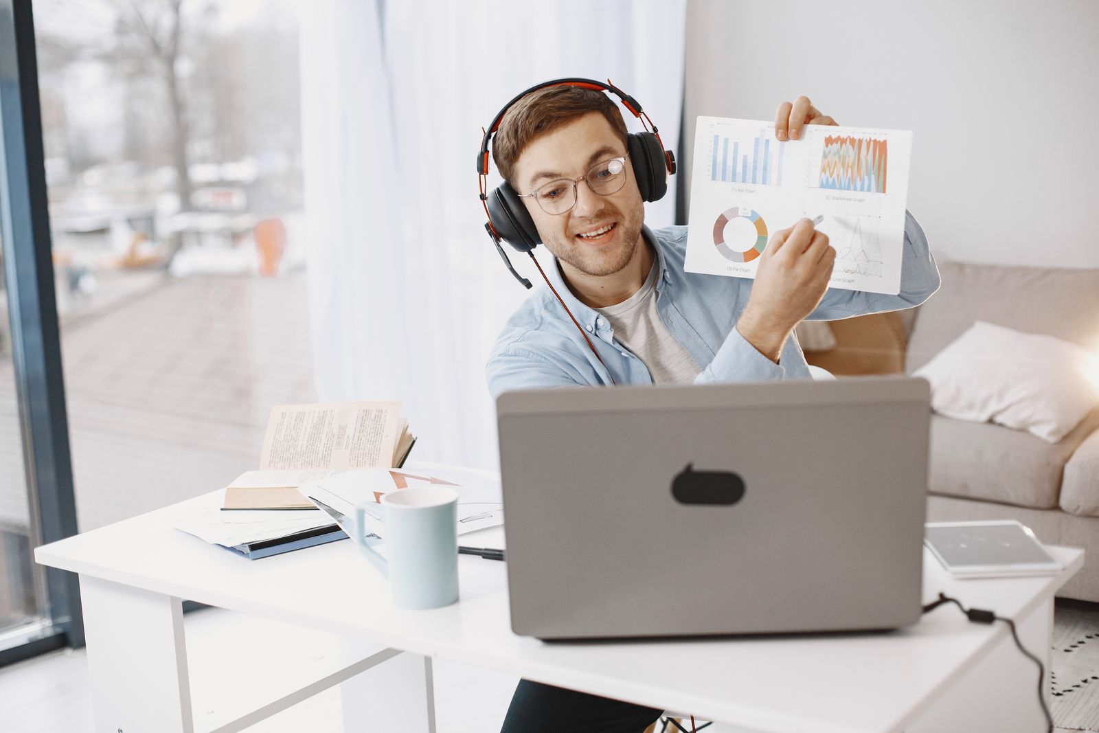 Turning a slide deck into a video presentation